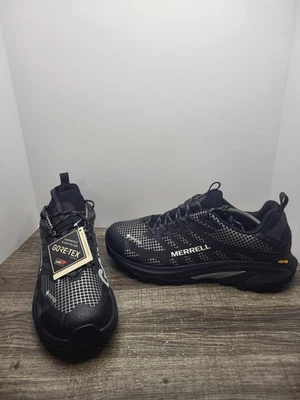 Zapatos Merrell Moab Speed 2 GTX GoreTex J038405 negros/plateados para hombre talla 13 nuevos Foto 1 de 4