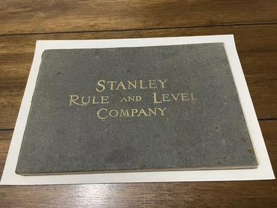 Rare ORIGINAL 1909 STANLEY RULE & LEVEL Company Full Format Dealer Catalog - Image 1 of 4