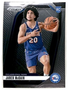 2024-25 Prizm Jared McCain RC Philadelphia 76ers #222 - Picture 1 of 2