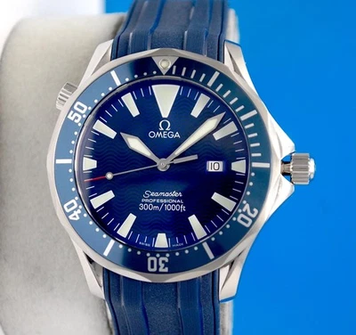 Mens Omega Seamaster 300M Professional watch 41MM Electric Blue Dial - 2265.80 - Image 1 of 4