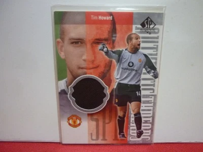 MANCHESTER UNITED 2004 UPPER DECK SP TIM HOWARD AUTHENTIC THREADS SHIRT PATCH - image 1 of 3