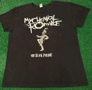 Vintage My Chemical Romance The Black Parade VTG Y2K Shirt Mens Size XL Band Tee - Picture 1 of 3