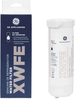 GE XWFE Genuine Refrigerator Water Filter (WITH CHIP) - Image 1 of 4