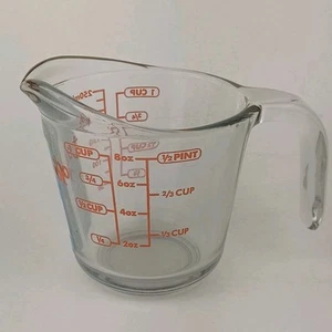 NUEVO vaso medidor Anchor Hocking Glass 8 oz/250 ml/1 taza - Imagen 1 de 7