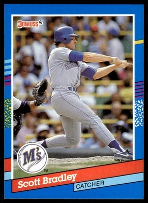 1991 DONRUSS SCOTT BRADLEY #287 SEATTLE MARINERS 2768 - Image 1 of 2