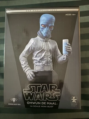 Star Wars ANH Gentle Giant Ohwun De Maal cantina mini bust PGM exclusive LE 500 - Image 1 of 3
