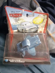 Disney Pixar Cars 2 Deluxe Submarine Finn McMissile - HTF New, Mattel 2010 - Picture 1 of 2