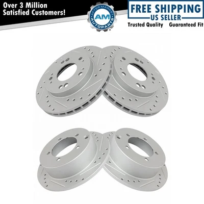 Front & Rear Brake Performance Rotor Kit for Sebring Avenger Stratus Eclipse - Image 1 of 4