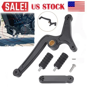 Heel Toe Gear Shift Lever Shifter Pedal For Indian Scout Sixty 2015-2025 Black - Picture 1 of 12