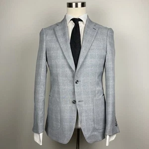 Calvin Klein Mens Slim fit Sport Coat Blazer 40S Light Heather Grey LNWOT E07962 - Picture 1 of 10