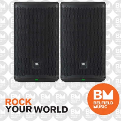 2 x JBL EON710 Powered Speaker 10inch 1300w Pair - Brand New - Belfield Music - image 1 of 4
