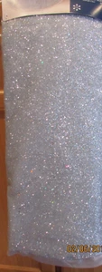 Jaclyn Smith 52" Christmas Tree Skirt Sparkly Light Blue - NWT! - Picture 1 of 5