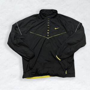 Pull coupe-vent Nike LIVESTRONG demi-zip pour hommes