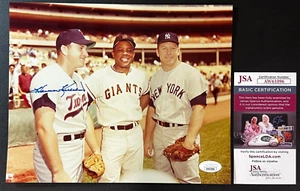 Harmon Killebrew Signed Color Photo JSA w/COA #3 MLB Minnesota Twins HOF 1984! - Picture 1 of 4