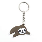 Cute Cartoon Animal Sloth Car Keychain Women Backpack Decoration Children Gift