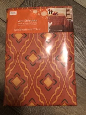 Frette Vinyl Tablecloth 52in x 70in Rectangular - Image 1 of 2