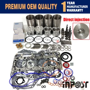 V2203M-DI Overhaul Rebuild Kit Direct Injection For Kubota Bobcat S130 S150 S160 - Bild 1 von 8