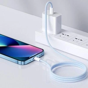 USB-C to USB-C Cable Male Type-C Cable Cord 66W Fast Charger Charging Data Sync - Picture 1 of 12