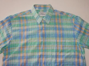 VTG Givenchy Men's Button-Front Shirt Size L - Picture 1 of 5