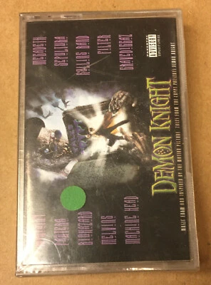 DEMON KNIGHT SOUNDTRACK PANTERA MEGADETH (1994) SEALED CASSETTE MADE IN GERMANY - Image 1 of 2