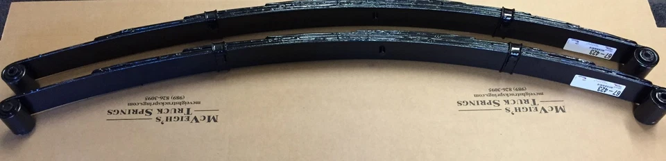 MOLAS DE FOLHA TRASEIRA 1968-1969 AMC JAVELIN 5 FOLHAS - Imagem 1 de 1