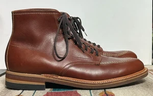 Herren Alden Original 405 Indy Stiefel Ziegelleder Gr. 9.5D ZWEIMAL GETRAGEN 749 $ - Bild 1 von 12