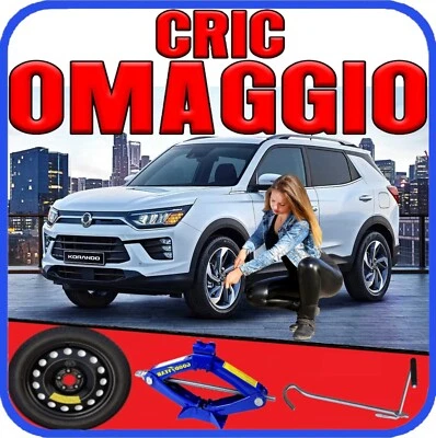 Platzsparend Notrad 5Fori Messen Rad Aus 17 Ssangyong Korando Mit Set Cric Crick - Bild 1 von 4