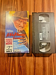 A Nightmare On Elm Street 2 Freddy's Revenge VHS 1985 Movie 80's Horror Krueger - Picture 1 of 8