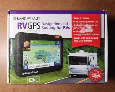 Rand MCNally RVND-7720 LM Good Sam RV GPS Navigation Tested and Works - Image 1 of 4