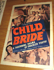 Child Bride Original 1sh Movie Poster 