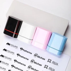 Self Inking Clothes Labelling Custom Personalised Name Stamp for Children G - Picture 1 of 13