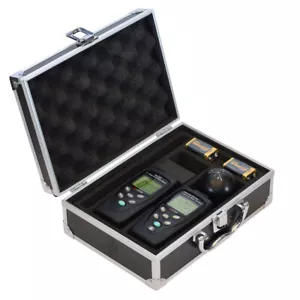EMF Meter Combo Gauß Magnetfeld Meter und EMF RF Meter Detektoren + Koffer - Bild 1 von 6
