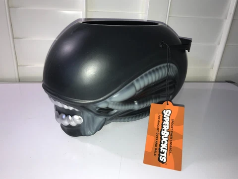 Alien Super 7 Collectibles Bucket - Alien Head POPCORN BUCKET, HALLOWEEN Cover