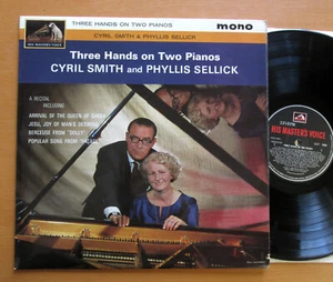 CLP 1666 Three Hands On Two Piano Cyril Smith & Phyllis Sellick EXCELLENT HMV LP - Picture 1 of 5