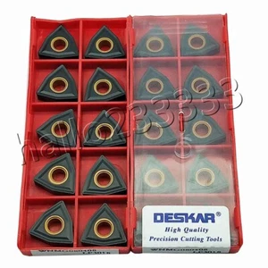 10pcs WNMG080408 LF3018 CNC carbide inserts Internal Turning tool For Cast Iron - Picture 1 of 6