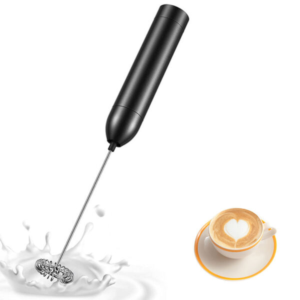 Battery Operated Stainless Steel Handheld Electric 3-spring Whisk Head Milk F HG Photo Related