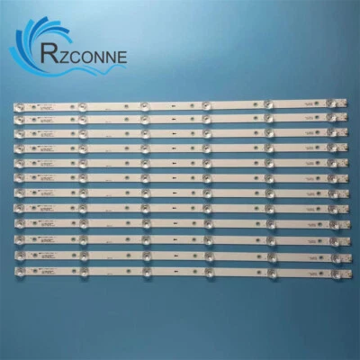 12pcs LED Backlight strip JS-D-JP65EK-062EC (80228) E65EK-P1000/600-2BN 6V/LED - Image 1 of 4