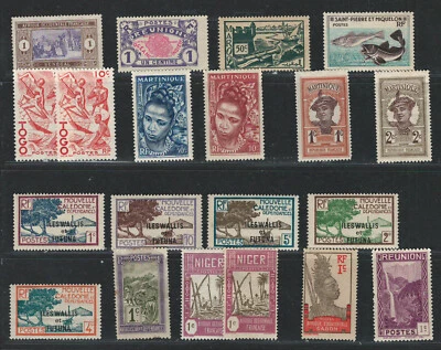 FRENCH COLONY Very Fine Mint Stamps Set - Image 1 of 2