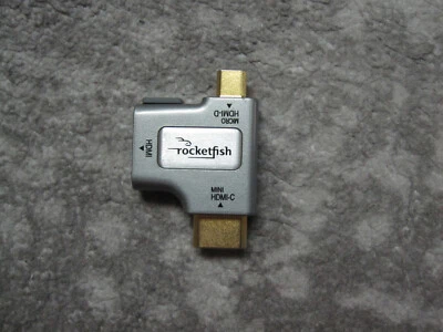 Rocketfish Micro-HDMI-D & Mini-HDMI-C to HDMI Cable Adapter 4K HDTV - Image 1 of 2