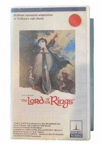 J.R.R. The Lord of the Rings VHS 1978 Animated  - Picture 1 of 1