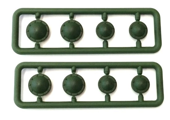 Henglong 1/16 2.4G RC Tank 3909 Russian Soviet T34-85 Drive Wheel Cover Part 8pc - Image 1 of 3