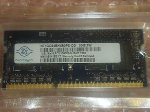 Nanya NT1GC64BH4B0PS-CG 1GB 1RX16 PC3-10600S 1333MHZ Laptop Memory - Picture 1 of 1