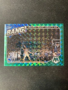 Bel Mosaico Panini 2020-21 Stephen Curry Bang! Green Prizm #2. 000797 - Foto 1 di 2