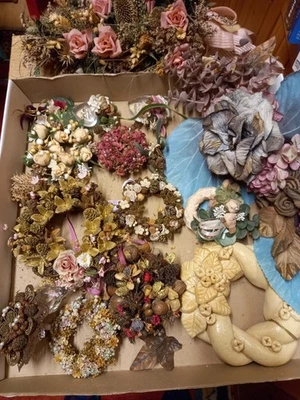 Naturkränze, Gewürzsträuße, Trockenblumen ,alt - Bild 1 von 4