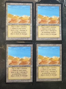 *** ARABIAN NIGHTS 4x Desert *** EX+ Clean - DUTYFREE - MtG Magic - Bild 1 von 2