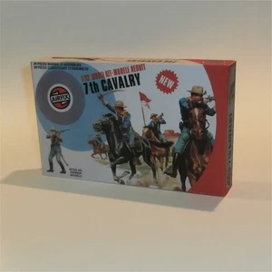 Airfix Empty Western Series 7th Cavalry Target Logo Repro Box 1:32 Scale #51469 - Picture 1 of 5