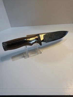 Faca de lâmina fixa Smith & Wesson Collector Series veado #0527 - Imagem 1 de 4