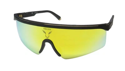 NUEVAS GAFAS DE SOL POLICE LEWIS HAMILTON 07 SPLA28 99-0-115 PARA HOMBRES ITALIA ENVOLVENTES NEGRAS Foto 1 de 4