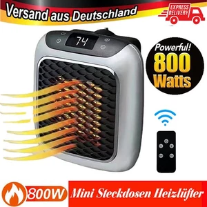 800W prese termoventilatore mini riscaldamento riscaldatore elettrico riscaldatore mobile riscaldatore - Foto 1 di 15