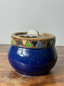 Royal Doulton Stoneware Tobacco Jar by Maud Bowden - Picture 1 of 5